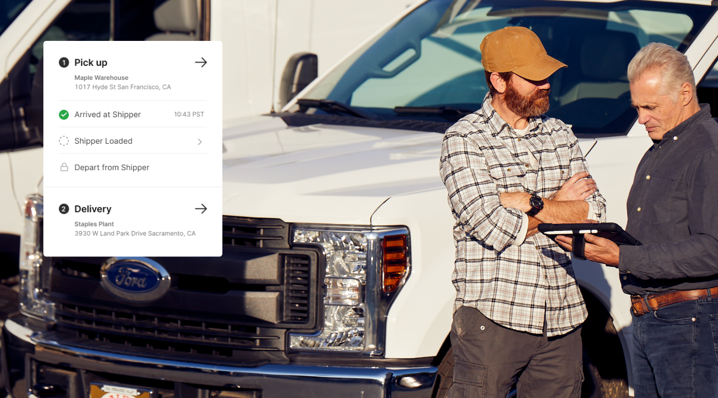 Professional truck dispatcher managing freight loads for small fleets